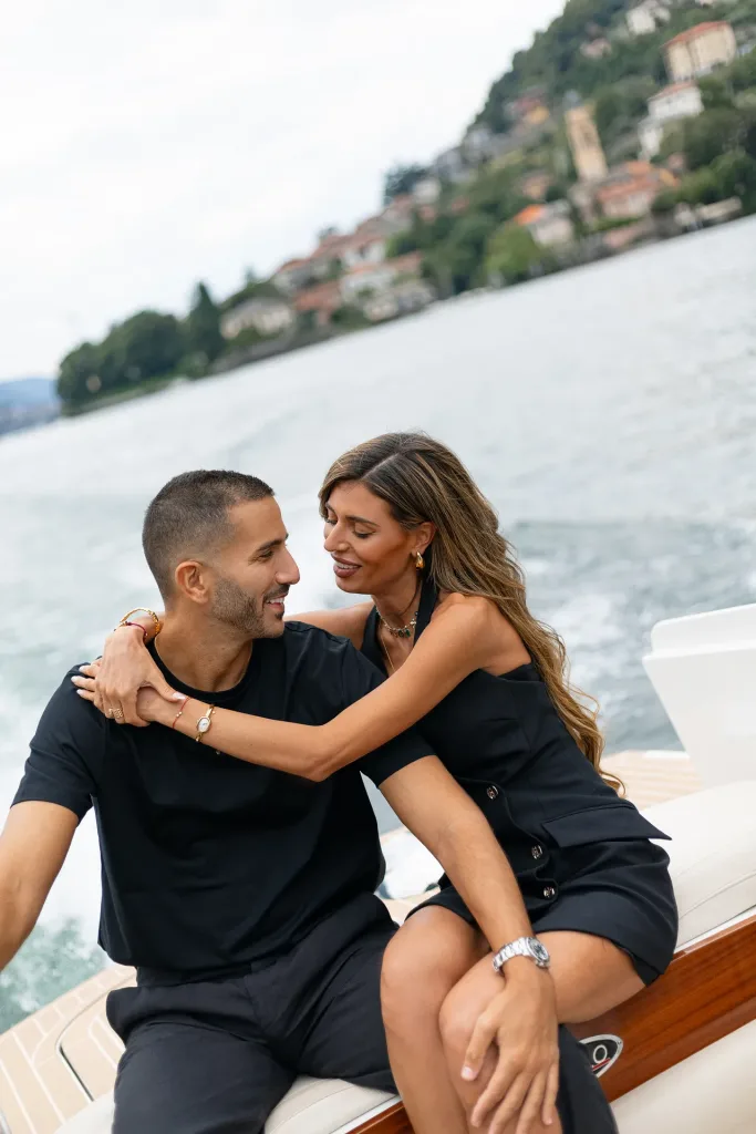 Surprise proposal Lake Como Italy