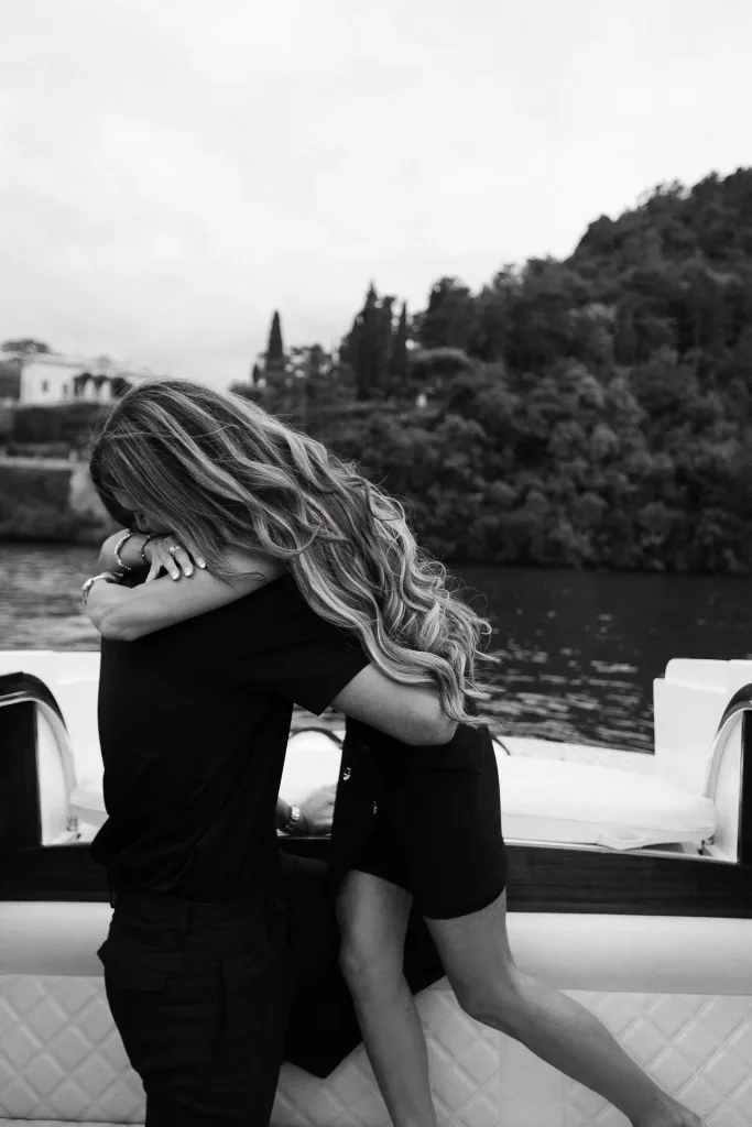 Lake Como engagement photography