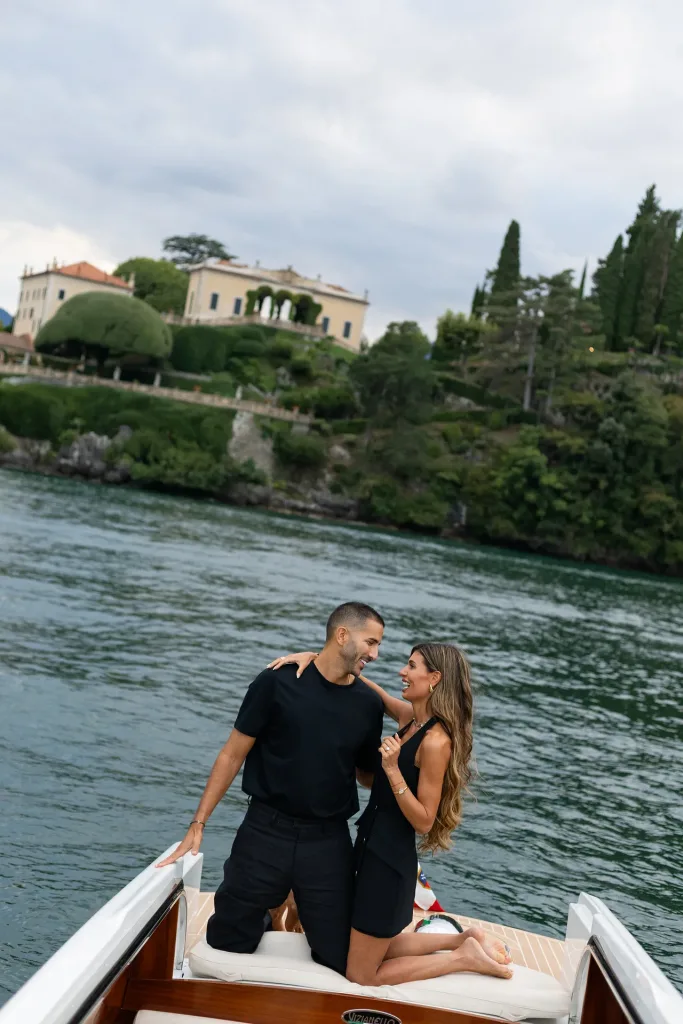 Lake Como engagement photographer Italy