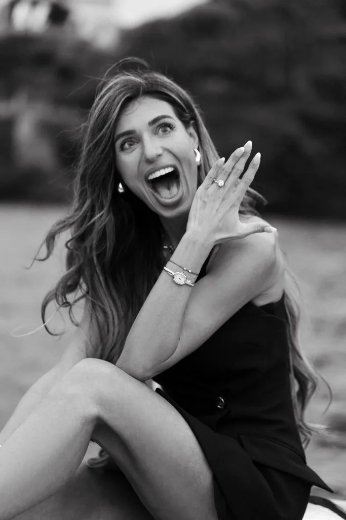 Lake Como boat proposal photoshoot