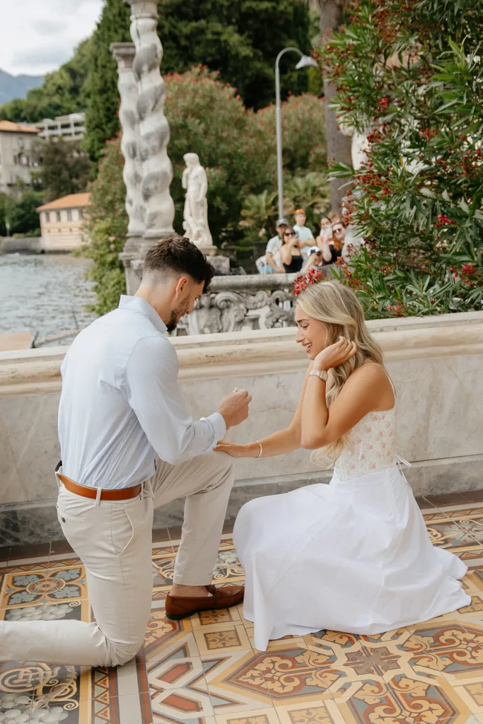 Villa Monastero proposal photography