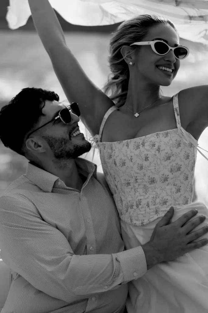 Romantic engagement session Italy