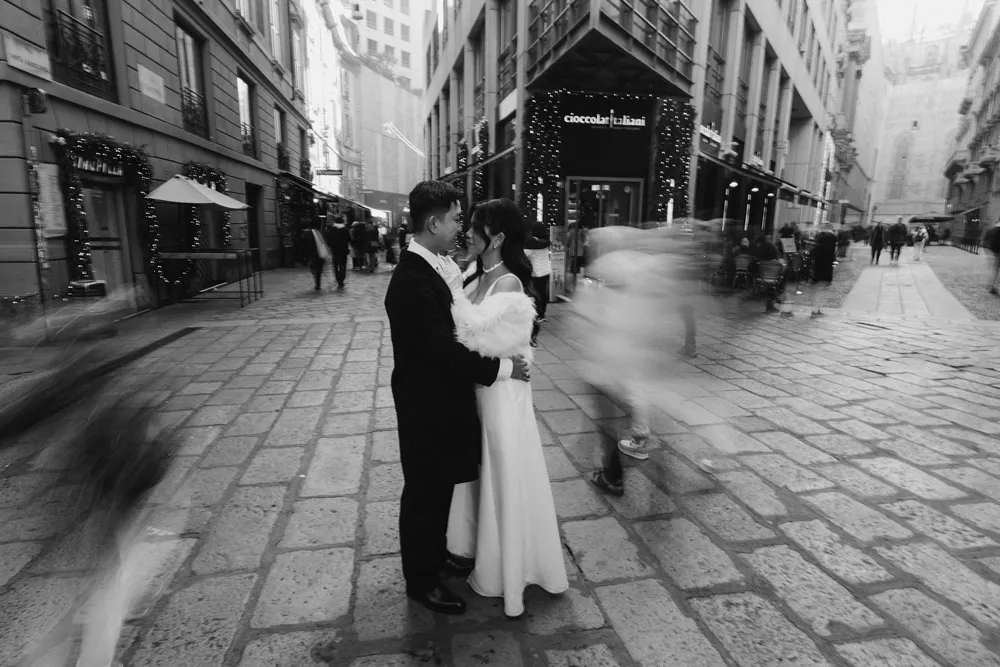 photographer in Milan city center