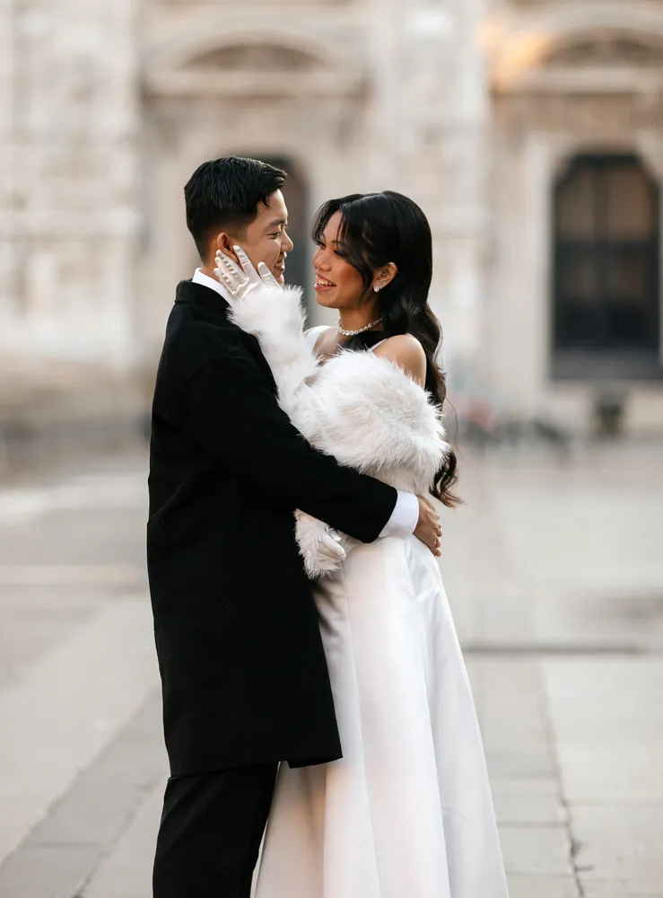 early morning photoshoot Milan