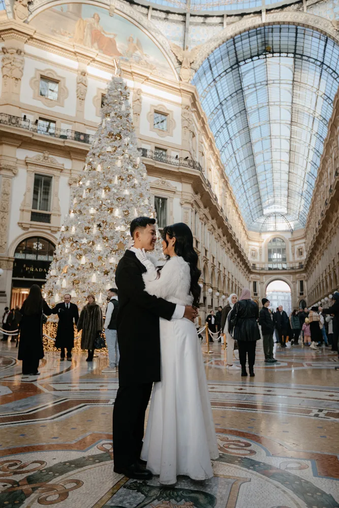 Galleria Vittorio Emanuele photoshoot