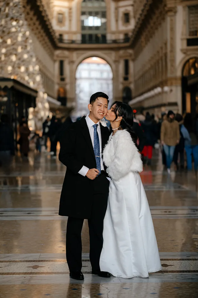Galleria Vittorio Emanuele photoshoot