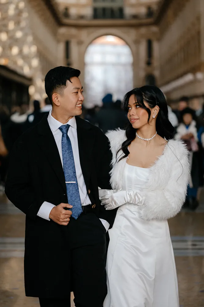 Galleria Vittorio Emanuele photoshoot