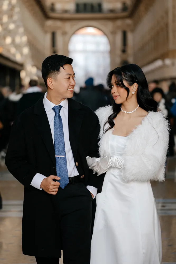 Galleria Vittorio Emanuele photoshoot