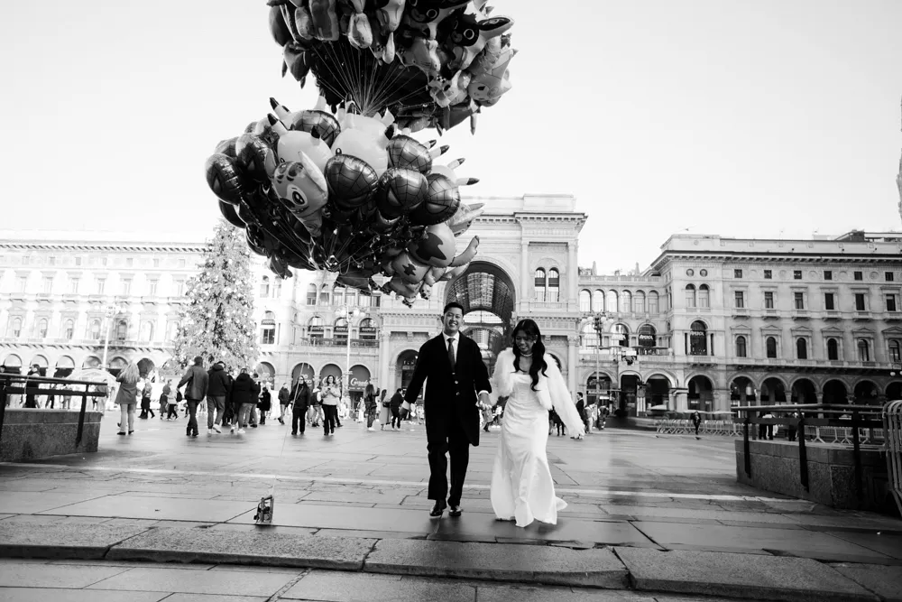 Galleria Vittorio Emanuele photoshoot