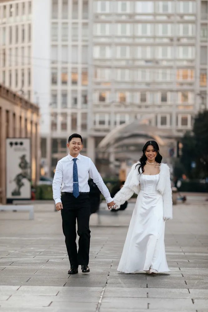 early morning photoshoot Milan