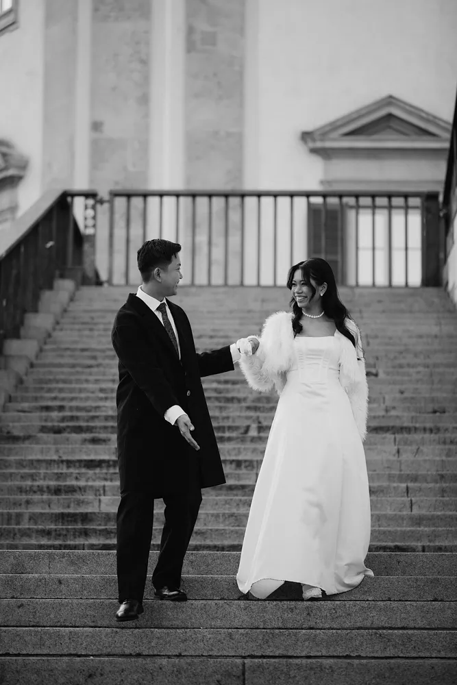 romantic photoshoot in Milan Italy