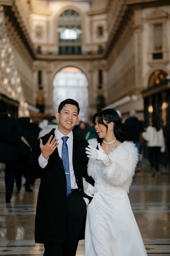 Galleria Vittorio Emanuele photoshoot
