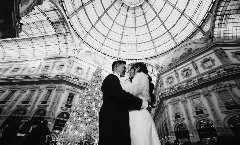 Galleria Vittorio Emanuele photoshoot