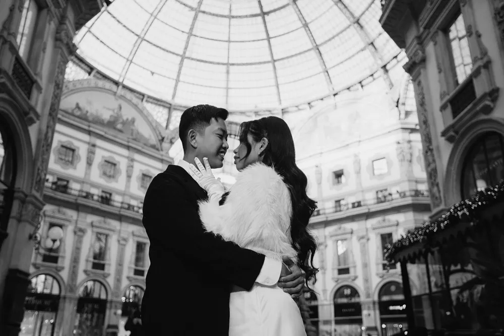 Galleria Vittorio Emanuele photoshoot