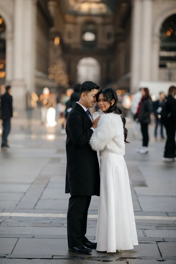Galleria Vittorio Emanuele photoshoot