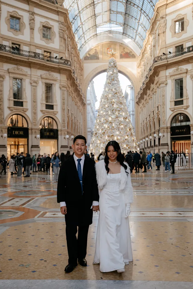Galleria Vittorio Emanuele photoshoot