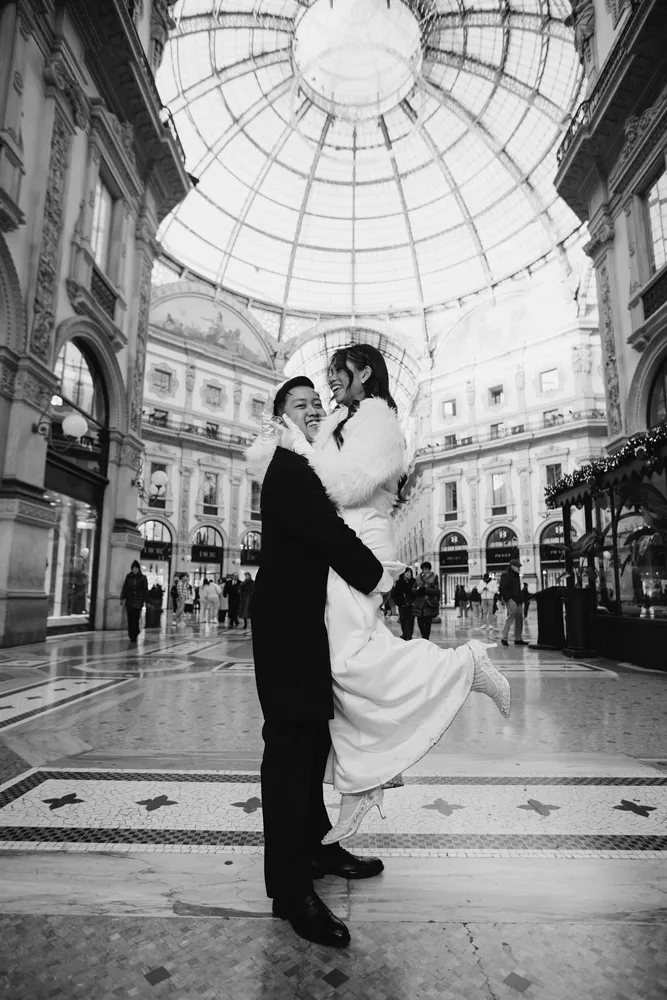 Galleria Vittorio Emanuele photoshoot