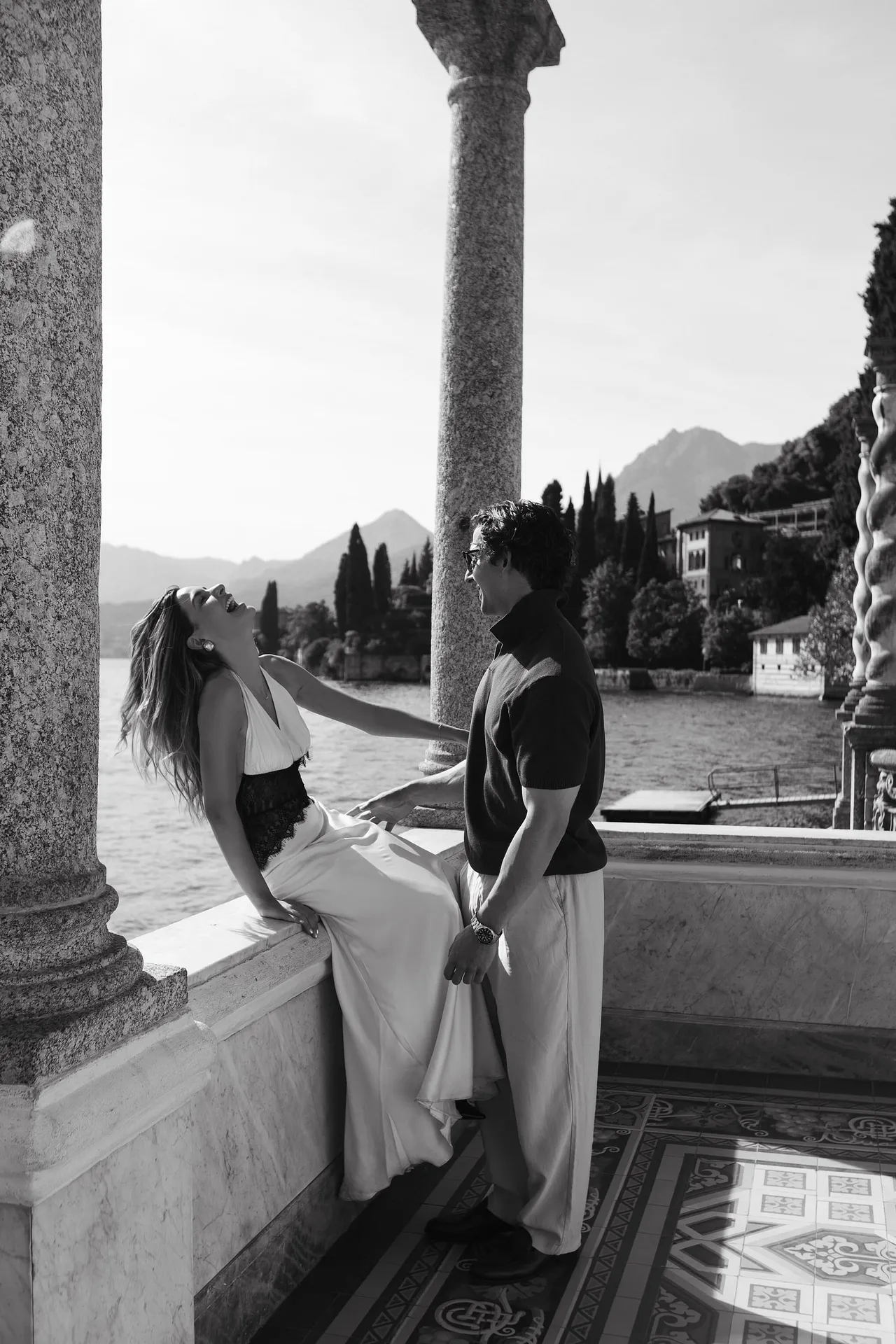 Proposal photo and video session on Lake Como
